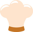 bakery chef hat vector illustration
