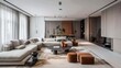 Modern living room interior 