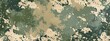 © SH Design - A camouflage pattern with an olive green and beige color scheme, incorporating various shapes of military equipment such as guns, soldiers' pieces.
