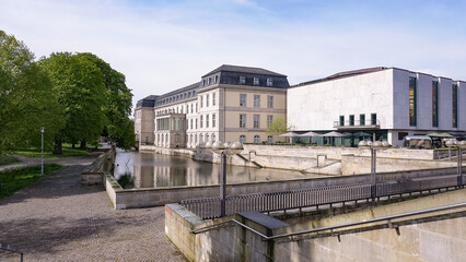 Wall Mural - Beautiful old building in Germany - facade at historical center of Hannove