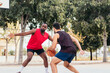 © PEDROMERINO - Men Dominating the Basketball Court