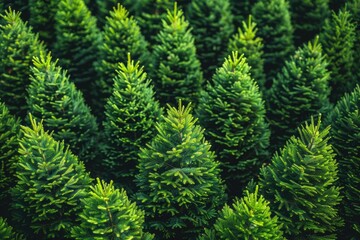 Wall Mural - beautiful green forest on a sunny day professional photography