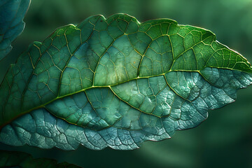 Canvas Print - close up of a leaf