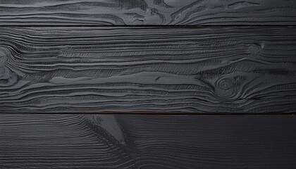 Wall Mural - Black wood texture background coming from natural tree. Dark black Wooden panel with beautiful patterns. Space for work