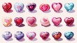 The Valentine's day conversation candies contain romantic messages for boyfriends and girlfriends, modern love sweet hearts, and cartoon illustrations of Valentine's sugar food.