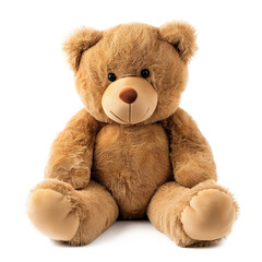 Teddy bear toy isolated on white