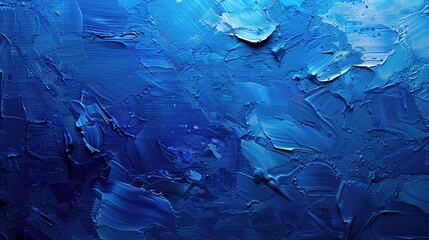 Wall Mural - Abstract cool blue grunge texture background
