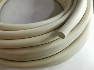 Poster - O-Ring NR Cord, Natural rubber is produced from the latex of the rubber tree.Industrial machinery spare parts.