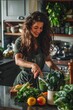 © Jorge Ferreiro - Woman Preparing Food in Kitchen