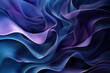 Abstract wave purple blue color gradient background