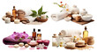 © Yeti Studio - Set of spa wellness accessories, cut out