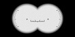 © Foxy Fox - Binoculars viewfinder. Binocular POV frame with aim sight and measuring scale, watcher view look through the binoculars lenses. Realistic 3d vector template