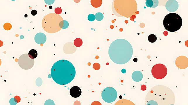 white cpolka dots print pattern abstract graphic poster background