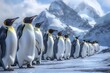 penguin parade, Antarctic waddle