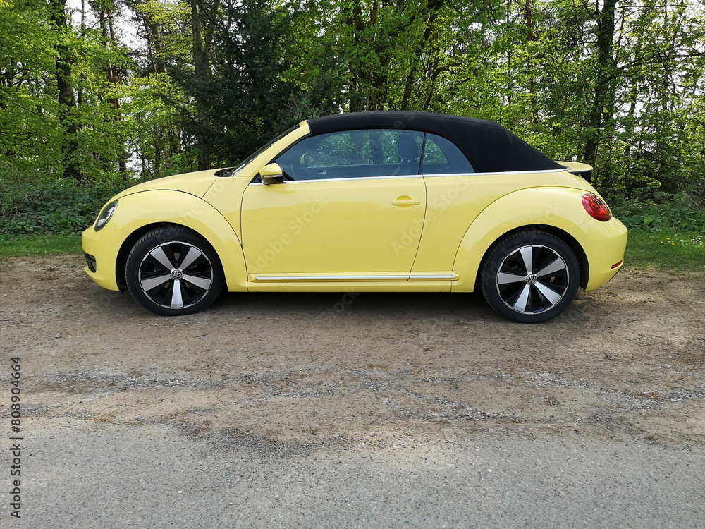 Wunderschone Vw Beetle Gelb Fotos