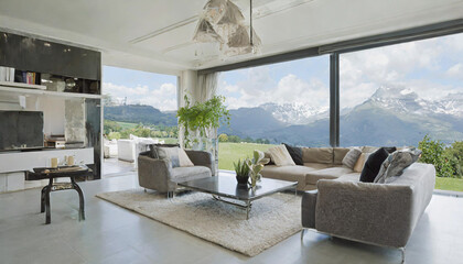 modern living room interior