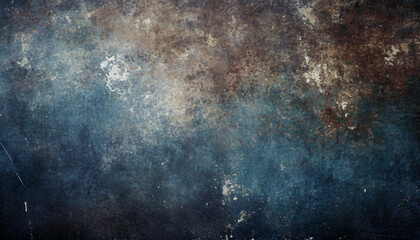 Wall Mural - Aged abstract background with a dark grunge texture