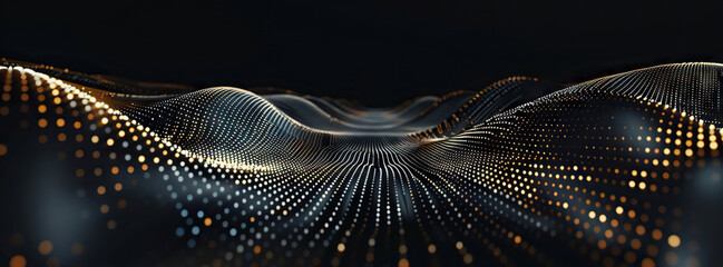 Wall Mural - digital backdround ideal for technological operations, neural networks, ai, data transmission and en