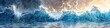 Surging Oceanic Tempest Awe Inspiring Digital Seascape Painting