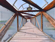 ponte di legno di vittuone lombardia italia, wooden bridge of vittuone lombardy italy 