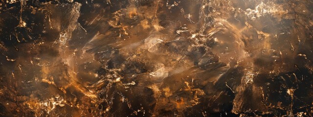 Wall Mural - Brown marble texture background. banner. Vintage old material texture surface grunge 