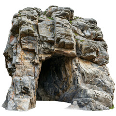 Wall Mural - Big empty rock cave with entrance clip art