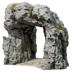 Wall Mural - Big empty rock cave with entrance clip art