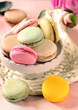 macaroons for dessert and holiday treats