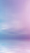 空と水のような青･紫･ピンクのグラデーションの美しいテクスチャ -縦長のバナーや背景素材 - 9:16