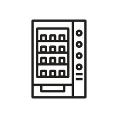 Wall Mural - vending machine icon logo