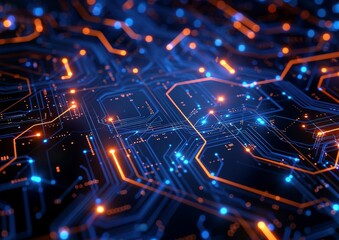 The digital transformation of manufacturing processes, AI generated