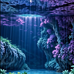 water, nature, reflection, lake, tree, river, light, trees, forest, surface, texture, sky, pattern, green, grass, color, blue, design, landscape, pond, summer, plant, grotto, cave, sea, ice, underwate