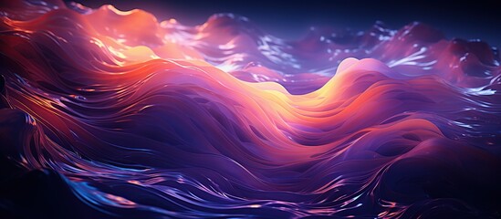 Wall Mural - Abstract background of flowing liquid.