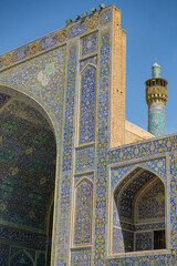 Wall Mural - Shah Mosque, also known as the Imam Mosque, is located in Naghsh-e Jahan Square in Isfahan, Iran.