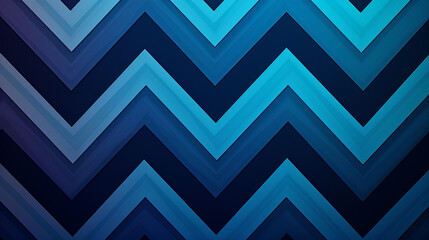 Modern abstract wallpaper with zigzag gradient pattern from electric blue to navy