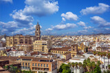 Fototapeta Miasto - View of Malaga, Spain