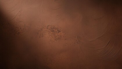 Wall Mural - clean minimalist brown rusty texture of the wall for background