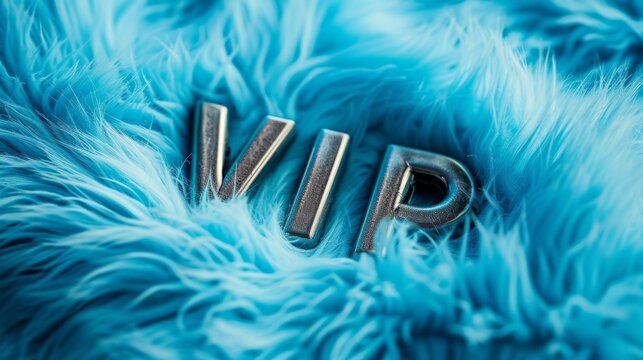 Blue Fur VIP concept art poster.