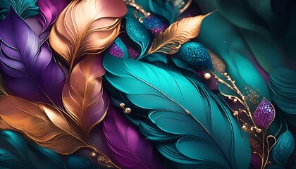 Sticker - colourful abstract banner background