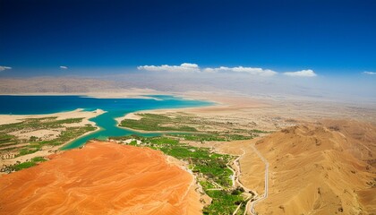 Wall Mural - middle east landscape frome space