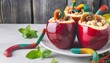 gummy worms prank edible surprise inside apples april fool s fun