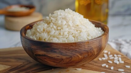 Canvas Print - Rice cooked in oil