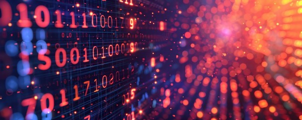 Digital data stream in cyberspace