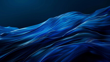 blue wave abstract background