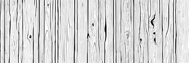 Wall made of old boards, vector design, rustic, banner