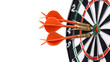 © mizan - Darts target business concepts isolated on a transparent background