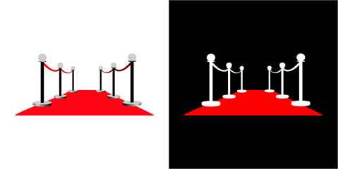 Poster - red carpet vector