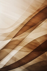 Wall Mural - Contemporary abstract design with diagonal gradient mesh from sepia to espresso