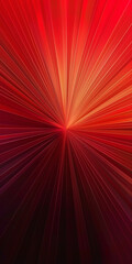 Wall Mural - Dynamic abstract background with radial gradient in shades of red  scarlet