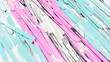 Baby pink blue white transgender scalpel surgery health care dangerous safeguarding malpractice 3d illustration render digital rendering	
